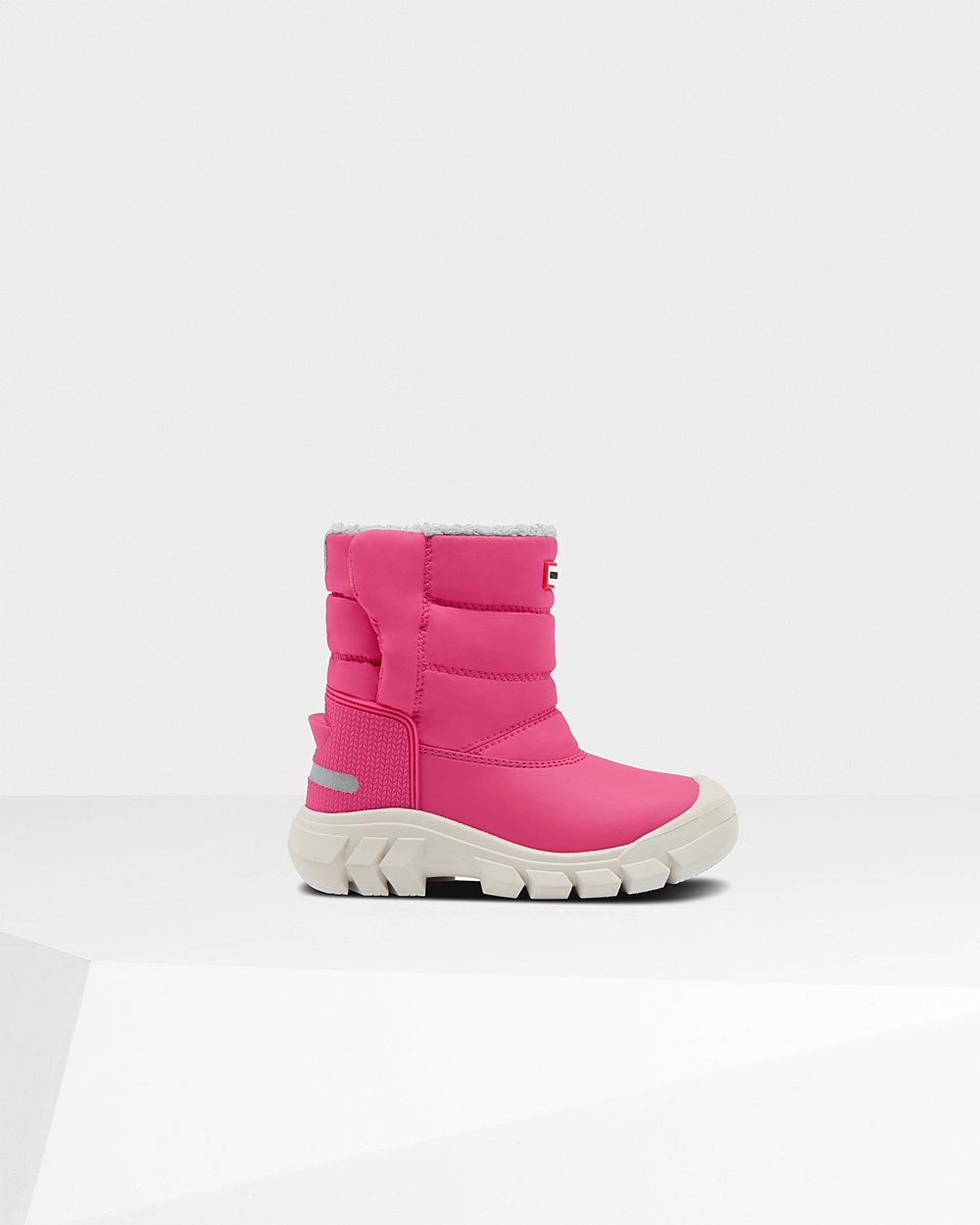 Snow Boots Kinderen - Hunter Original Little Insulated - Licht Roze - 43BZECMWK